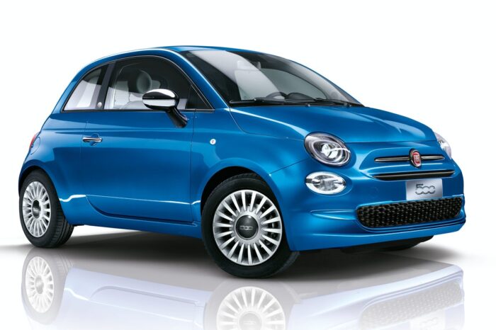 FIAT 500 BLUE